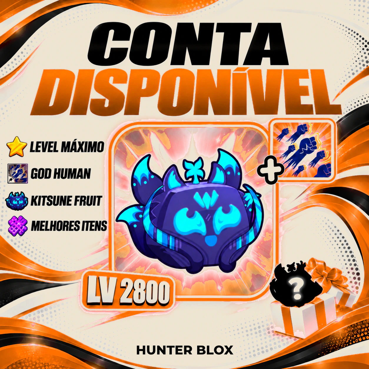 Kitsune + Godhuman
