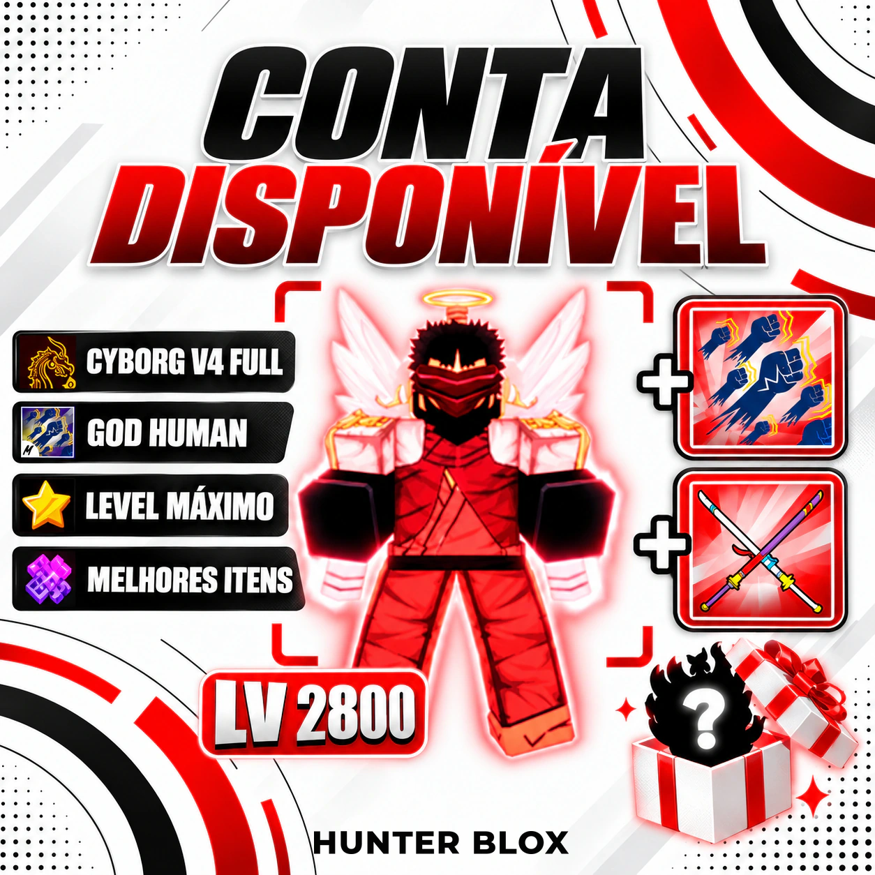 Cyborg Full V4 + CDK + Godhuman + Level Máximo